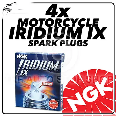 4x NGK Iridium IX Spark Plugs For KAWASAKI 1000cc Z1000 ST / Fi 77->81 #5044 • £47.97